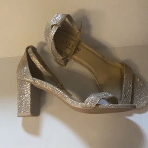 Beautiful rose gold CUZOF heels